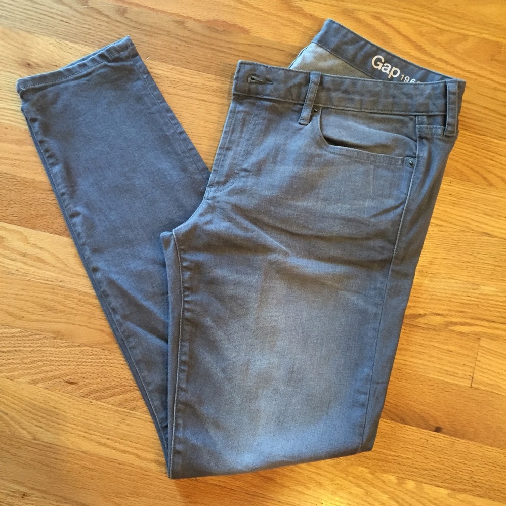 Gap‎ Always Skinny Gray Jeans sz 31R